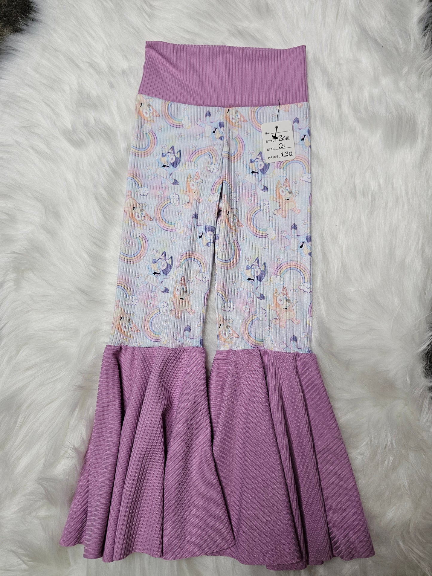 Blue Dog Rainbow Bells (Rib)