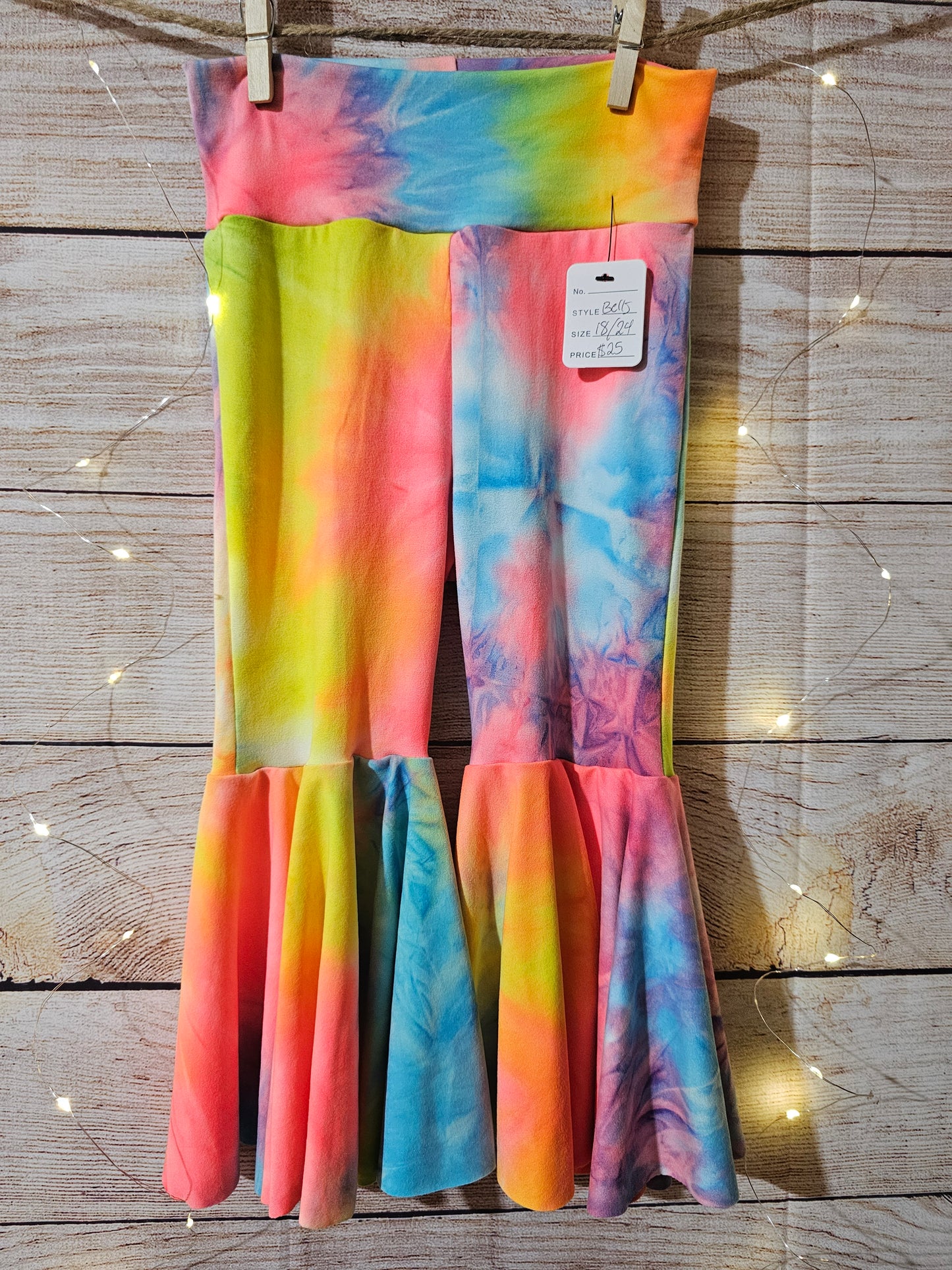 Rainbow Tiedye Bells (DBP)