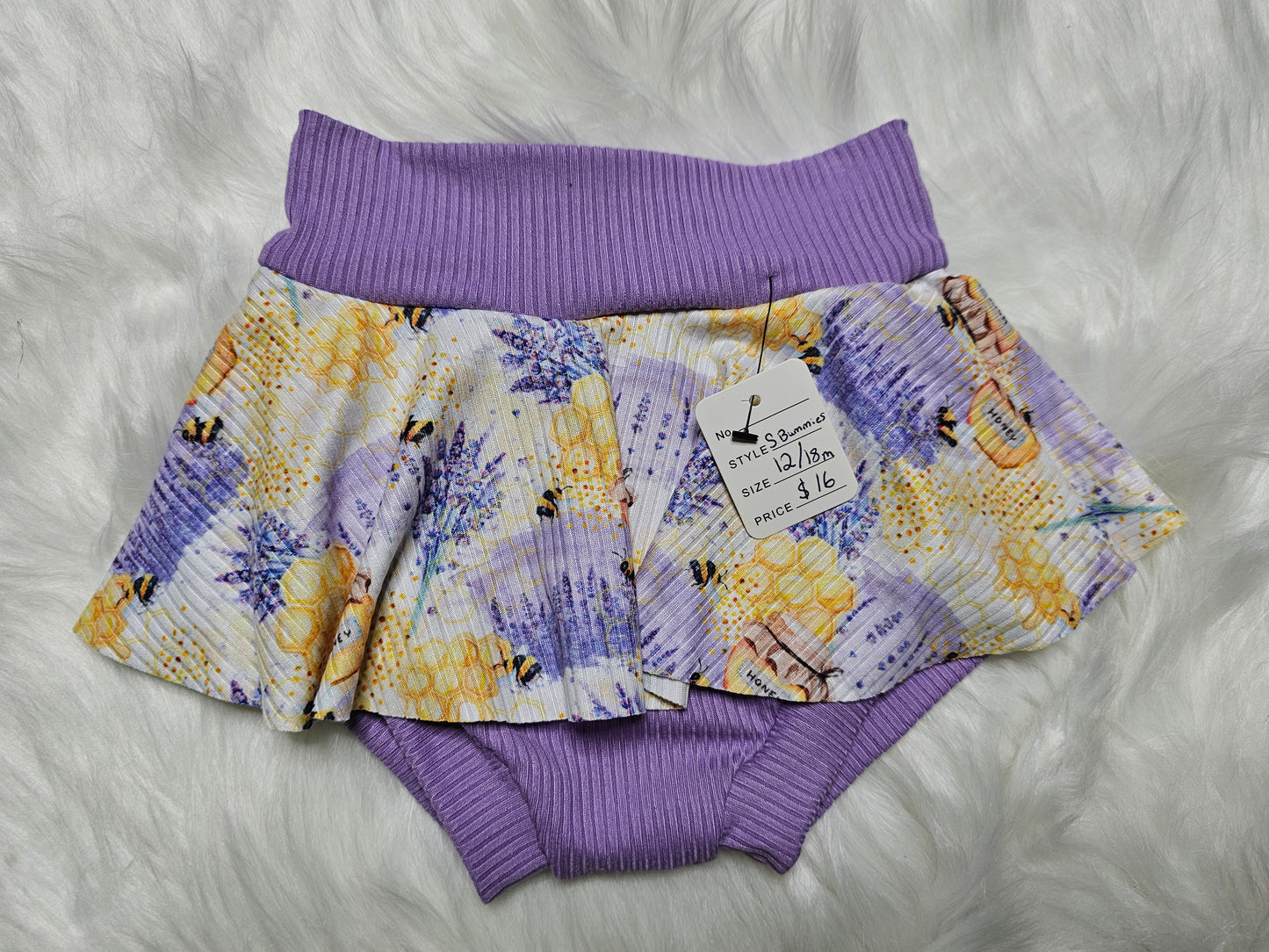 Lavender + Honey Skirt Bummies