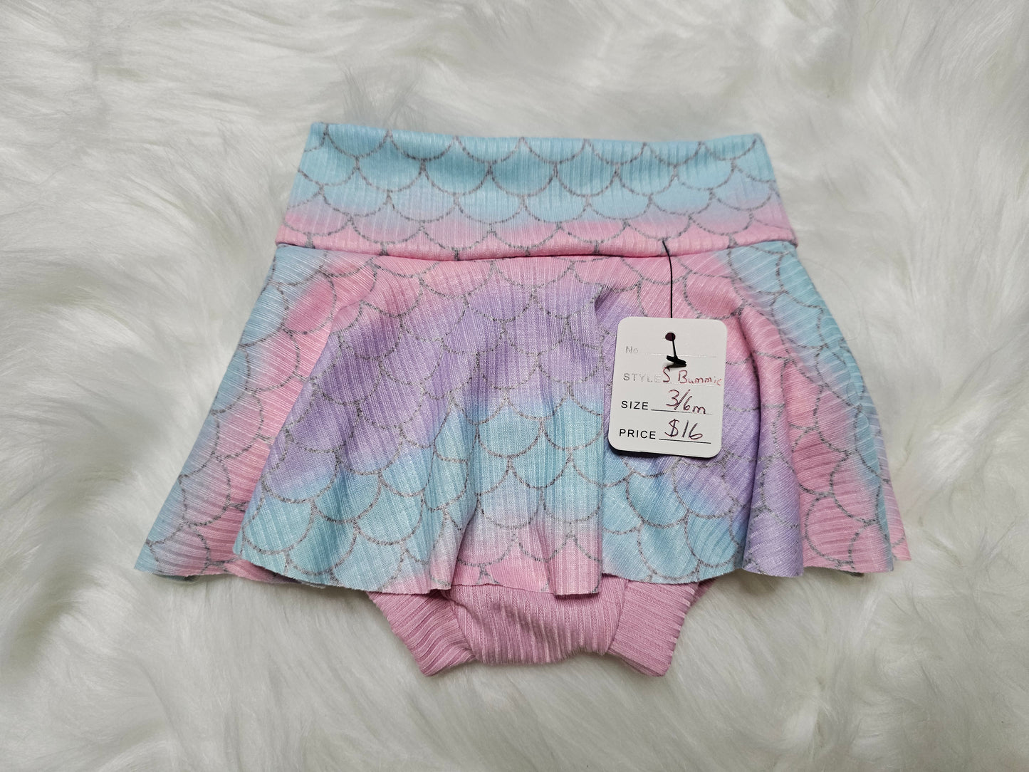 Mermaid Scale Skirt Bummies