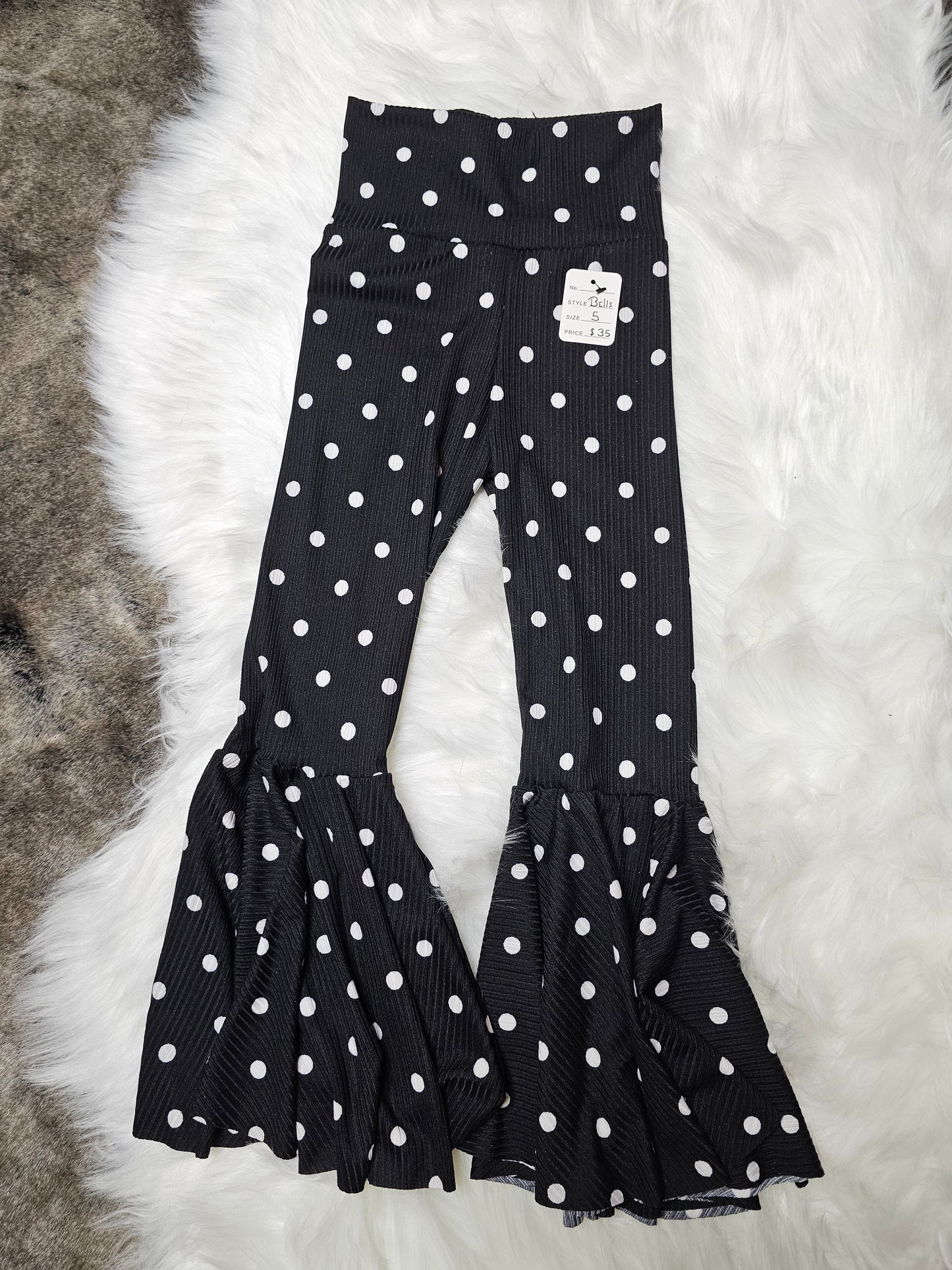 Black Polka Dot Bells