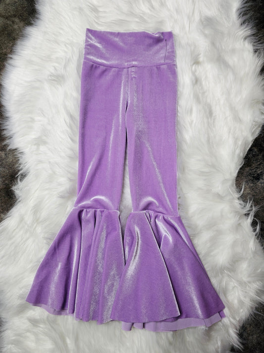 Light Purple Velvet Bells