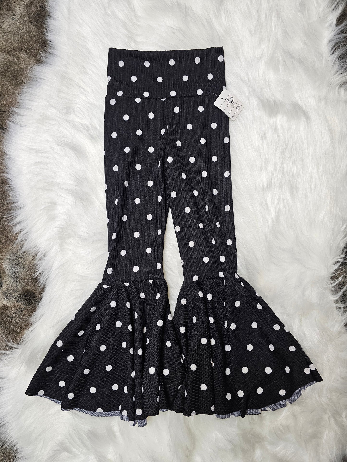 Black Polka Dot Bells