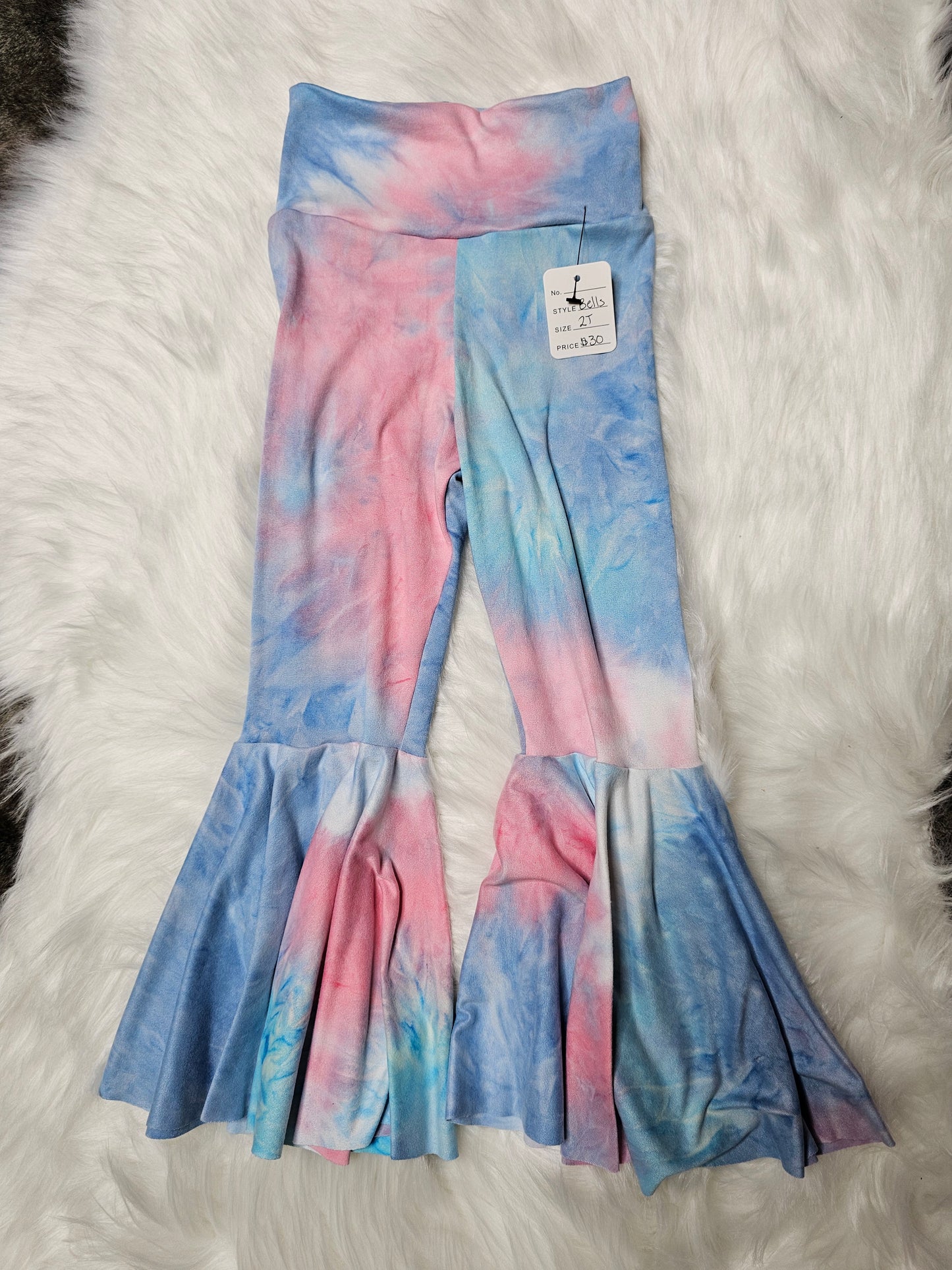 Blue Tiedye Bells