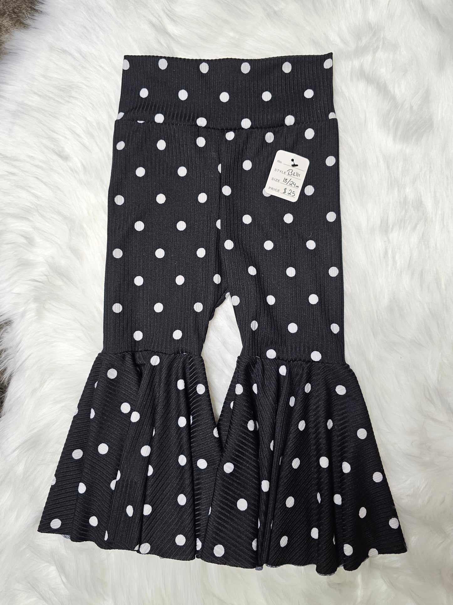 Black Polka Dot Bells