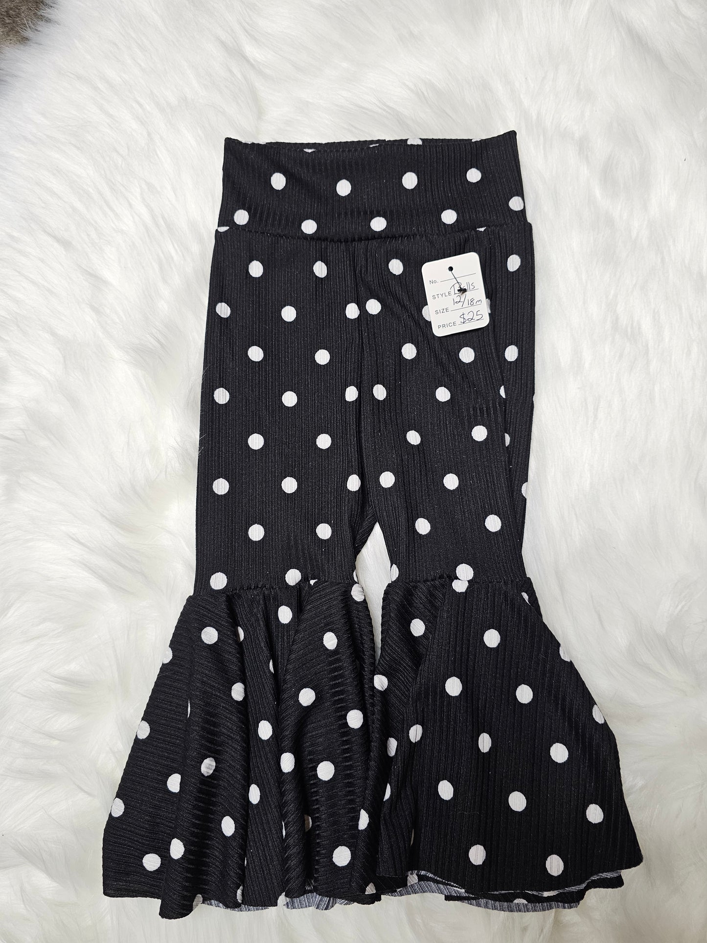 Black Polka Dot Bells