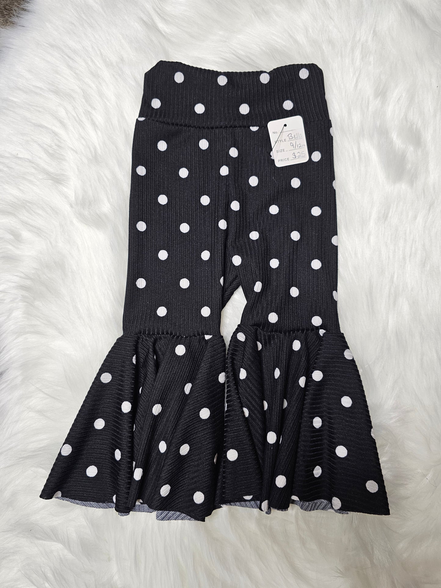 Black Polka Dot Bells