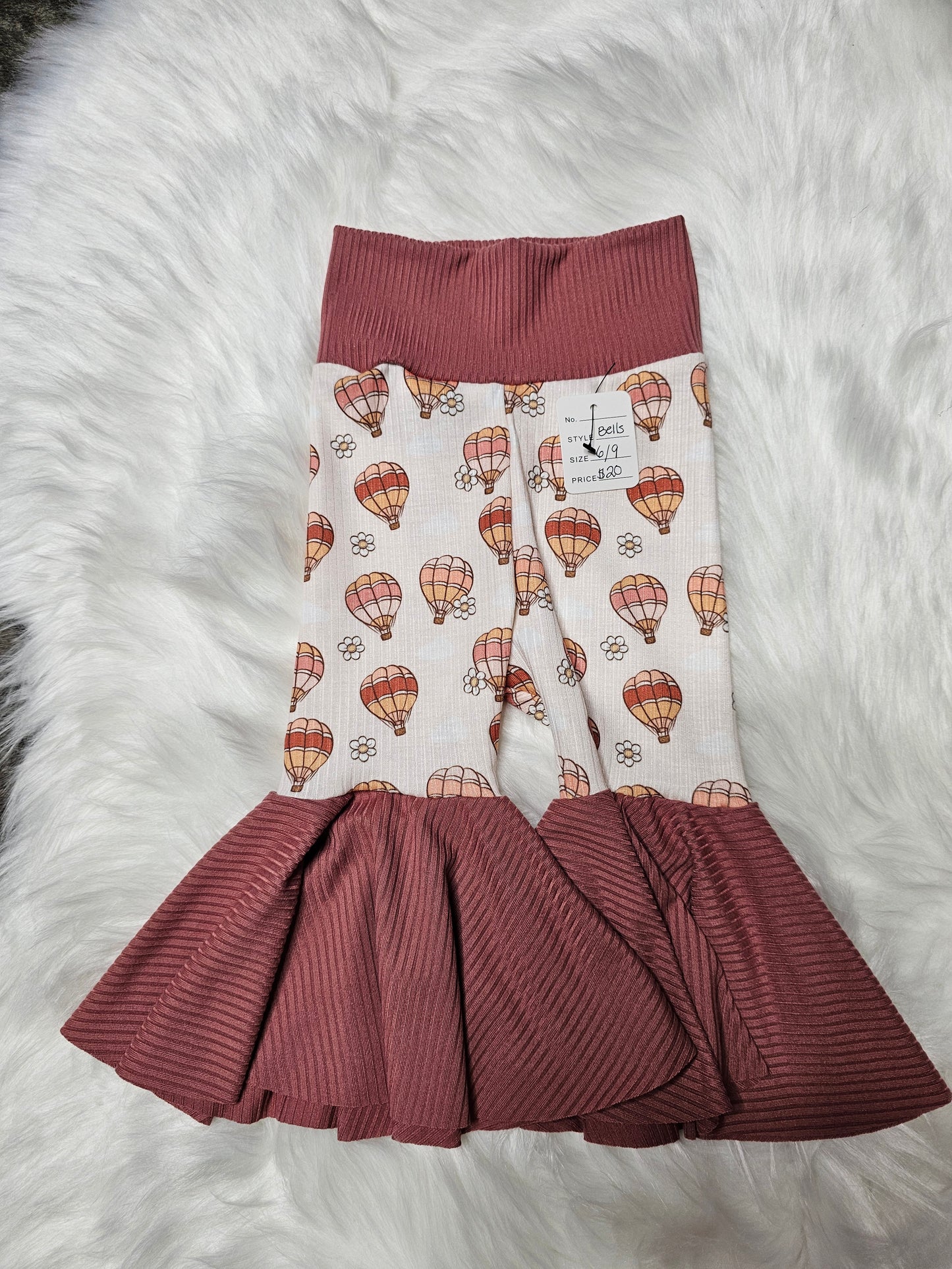 Hot Air Balloon Bells (Rib)